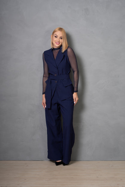 Body Feminino em Tule com Toque Suave