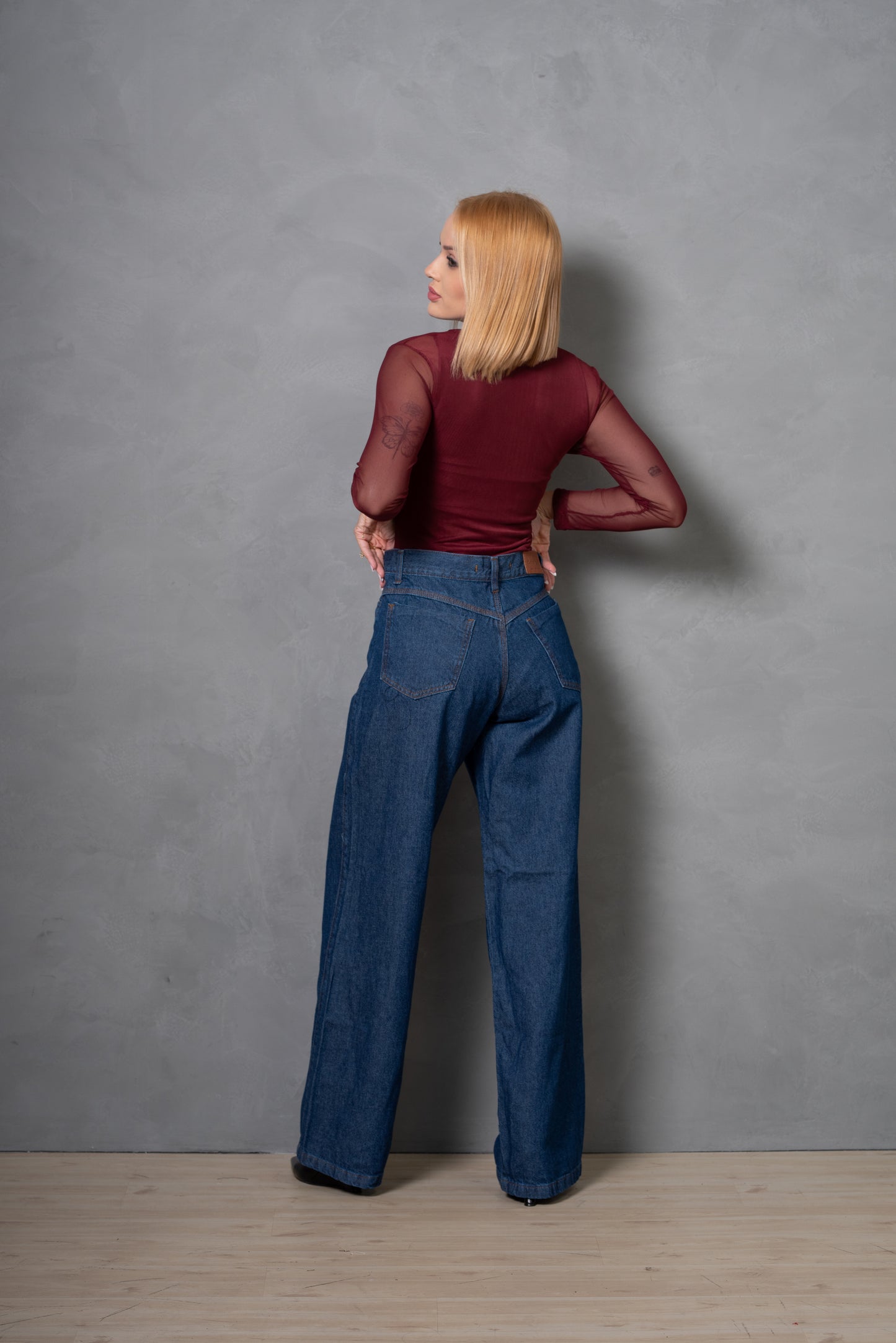 Body Feminino em Tule com Toque Suave