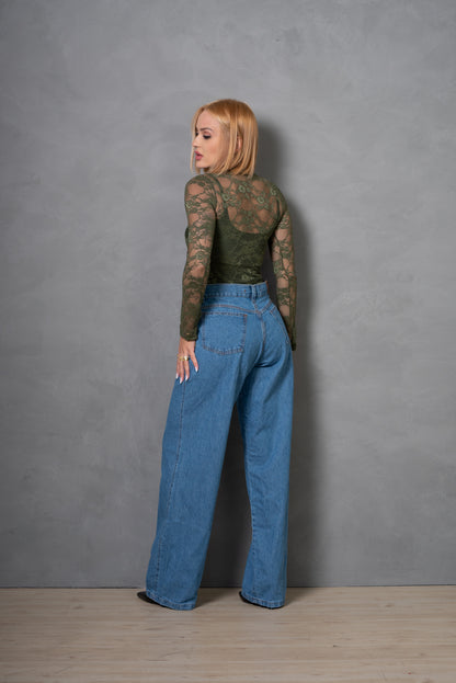 Body Feminino em Renda Delicado e Elegante